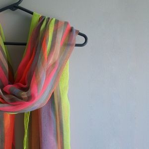 Forever 21 • Neon Multicolored Scarf